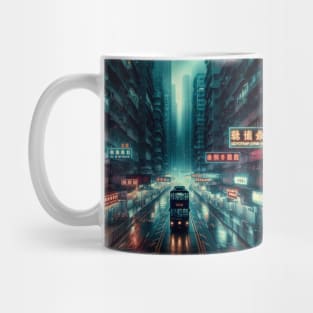 Cyberpunk City Mug